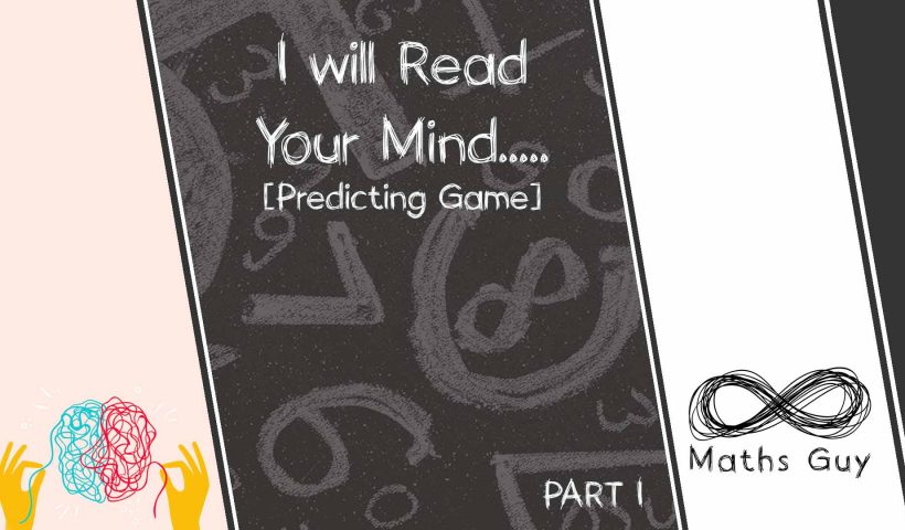 Mind reading game by Maths Guy Cover